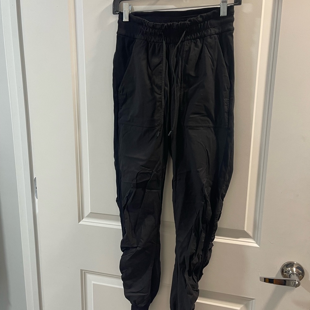 lululemon athletica Black Drawstring Jogger Pants